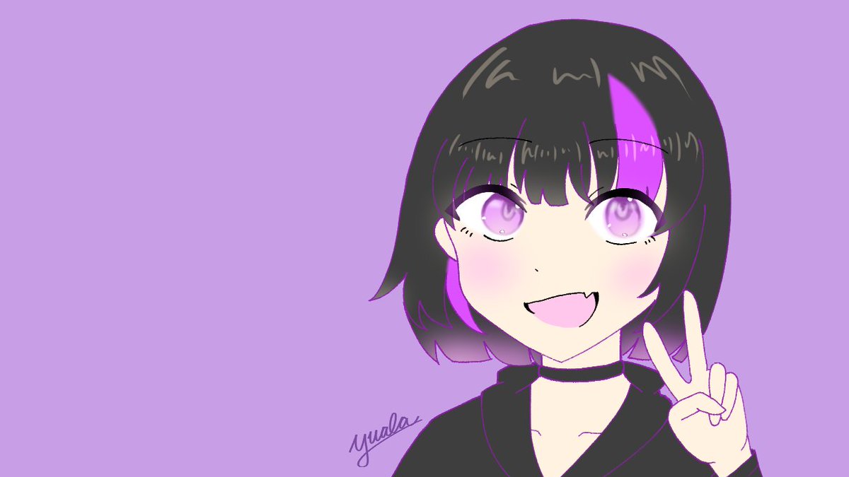 Yualart's tweet photo. for my friend @yuni_19x 
please check her out on Mirratv!

今回描いたにはミラティブで配信してるのお友達のゆあちゃんだよ！みんな見に行ってね https://t.co/GEzLWqUDId