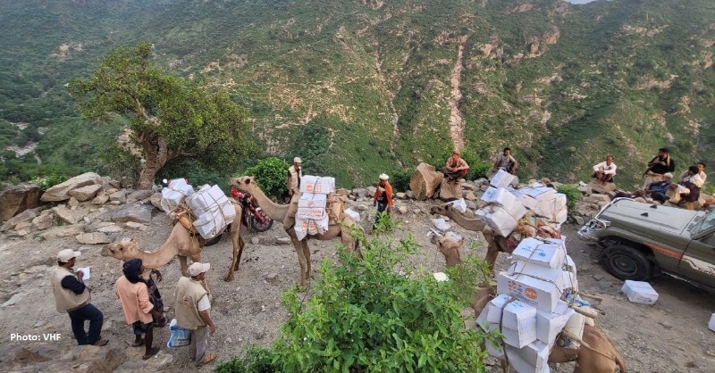 OCHAYemen's tweet photo. In our latest humanitarian update⤵️ 

🔹 Situation Update: Cholera
🔸 By foot, camel or donkey: Rapid Response teams reaching those in need
🔹 Climate crisis intensifies and exacerbates the humanitarian crisis in #Yemen
🔸 Soaring Needs Along Yemen’s West Coast