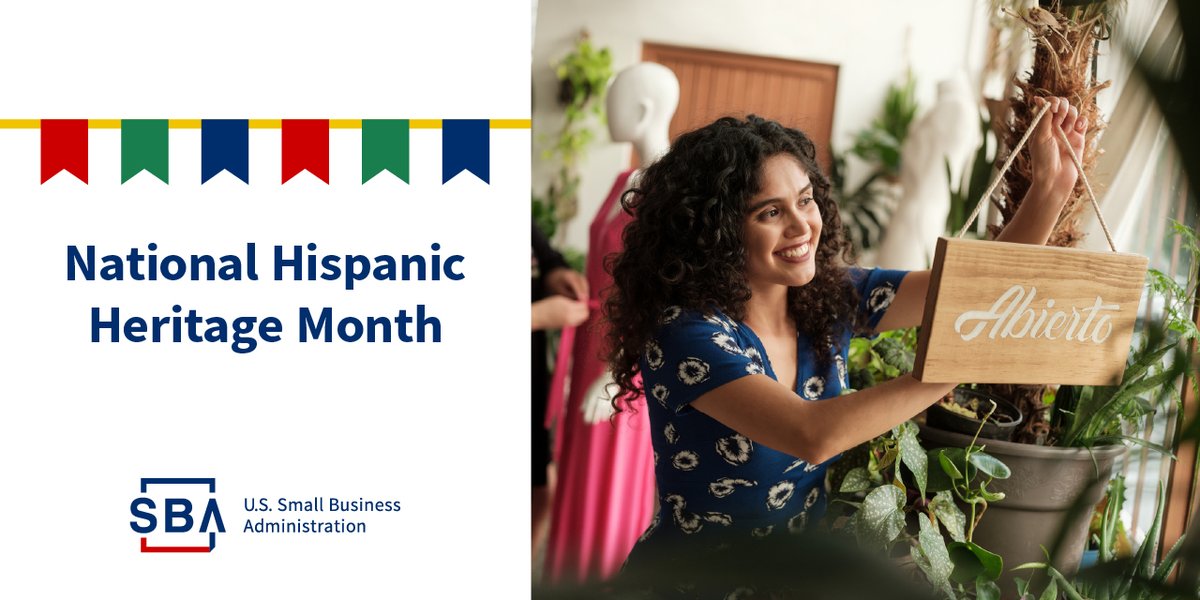 Across LA, Team LADO has been celebrating Hispanic Heritage Month with local Hispanic-owned small businesses.  Want to learn how you can join their ranks and start your own business?  Learn more: sba.gov/business-guide