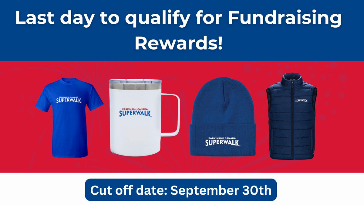SuperWalk's tweet image. Let's beat the clock! 

Just one more day left to earn those amazing fundraising rewards! 

Remember, donations received after today will still be graciously accepted until December 31st, but won't be eligible for rewards. 

#Superwalk24