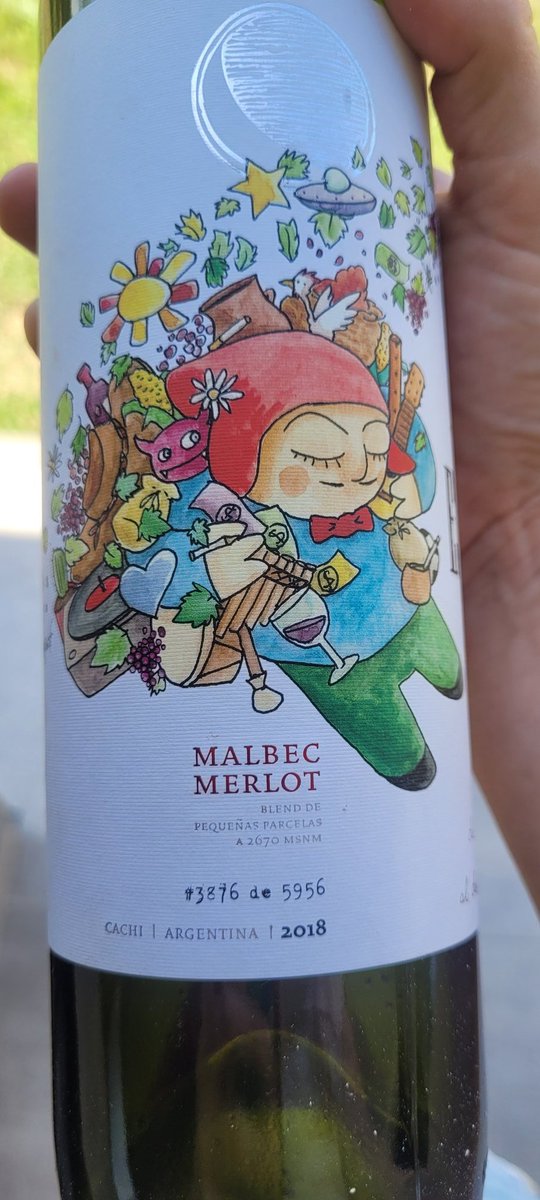 Danisa (@danisadelgado1) on Twitter photo Otra recomendación que nadie me pidió.
Blend de #Cachi
Malbec -merlot, 2018. Mucha fruta, sin madera. Balanceado. Fresco. Muy, muy bebible. De bodega <a href="/miralunawines/">Bodega Miraluna</a> .
Excelente vino! Salu!! Otra recomendación que nadie me pidió.
Blend de #Cachi
Malbec -merlot, 2018. Mucha fruta, sin madera. Balanceado. Fresco. Muy, muy bebible. De bodega <a href="/miralunawines/">Bodega Miraluna</a> .
Excelente vino! Salu!!