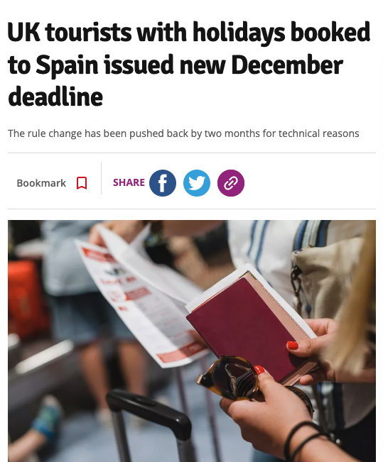 marcvidal's tweet image. Sin ánimo de desinformar, resulta que a partir del lunes 2 de diciembre entrará en vigor el Real Decreto 933/2021, tras cumplirse la moratoria, por el que los hoteles y apartamentos turísticos deberán recabar más datos sobre los viajeros y facilitarlos al Ministerio del Interior.…