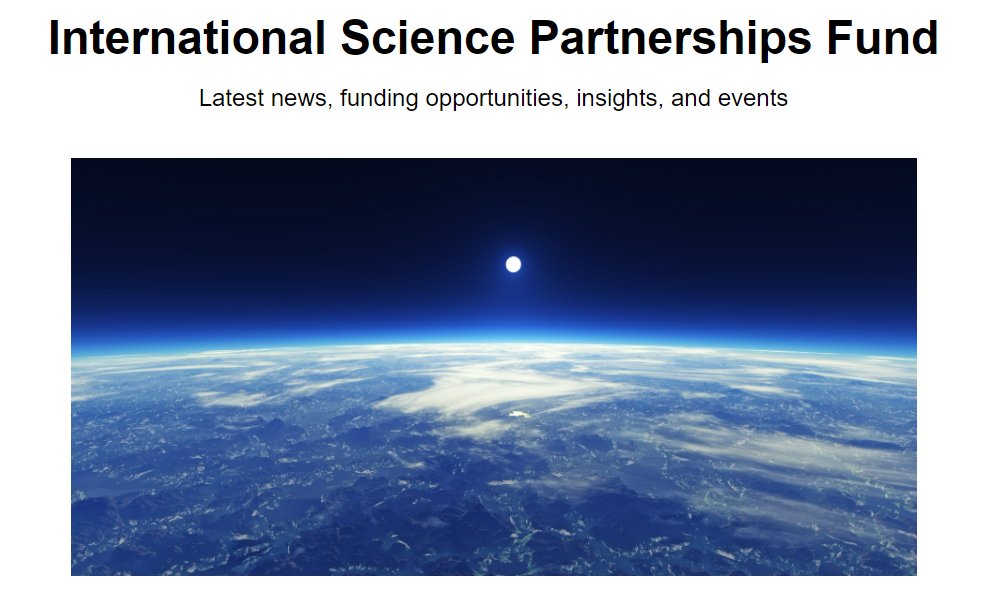 Global Challenges Research Fund (GCRF) (@gcrf) on Twitter photo 📢FUNDING OPPORTUNITIES!  
Latest #ISPF newsletter - with collaboration opportunities for researchers & innovators in the UK and locations including Africa, Brazil, Canada, Jordan and Southeast Asia 
👉bit.ly/ISPF-Sep-news 📢FUNDING OPPORTUNITIES!  
Latest #ISPF newsletter - with collaboration opportunities for researchers & innovators in the UK and locations including Africa, Brazil, Canada, Jordan and Southeast Asia 
👉bit.ly/ISPF-Sep-news