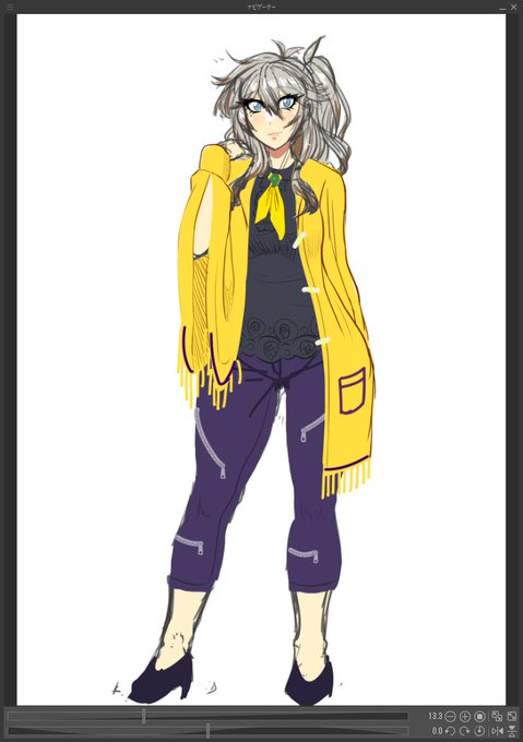 こんな感じの大人つむつむになりそう。 