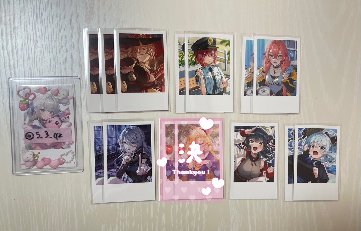 5_3_qz's tweet photo. 【交換】にじさんじ FANCY TOXIC チェキ風カードメモリアル Bグループ チェキ にじストア4周年 特典

求:同異種🍼
譲:🐱💫 ⚖️ 🎴 🌐💫 🐰🗞 🎃🧷🦂💯🎋💉💘 🫖🌿🔑🐍🍚🥨🦋⏳���

郵送希望。お気軽にお声掛けください🙇🏻‍♀️ https://t.co/oeP5nOrEud