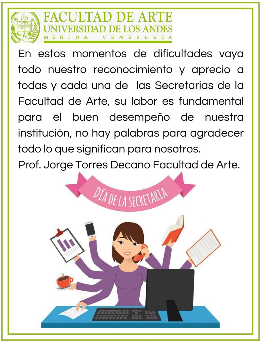 Facultad Arte ULA (@facuarteula) on Twitter photo 