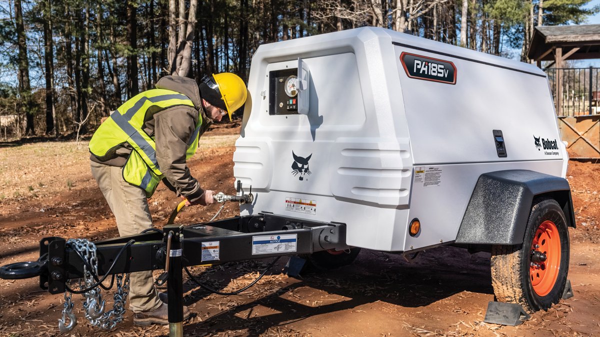Reliable. Versatile. Easy to service. Bobcat portable air compressors are made to maximize your productivity.
Get one now with financing as low as 0% for 36 months*. Visit us today!