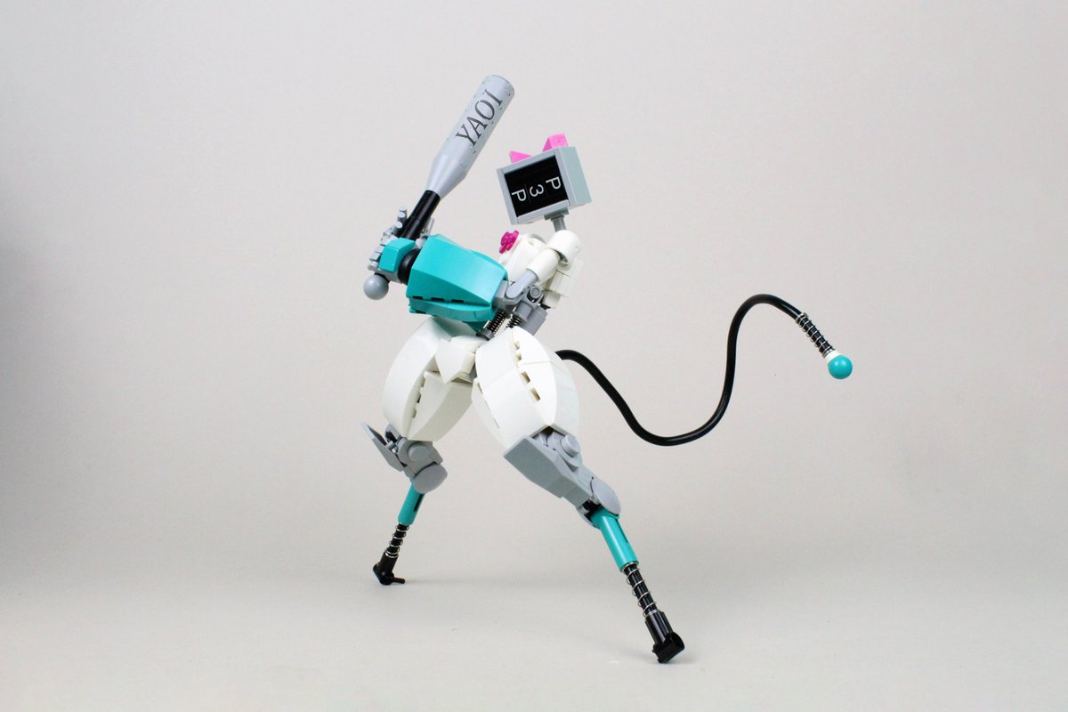 Neko-Robo Companion #レゴ #LEGO
