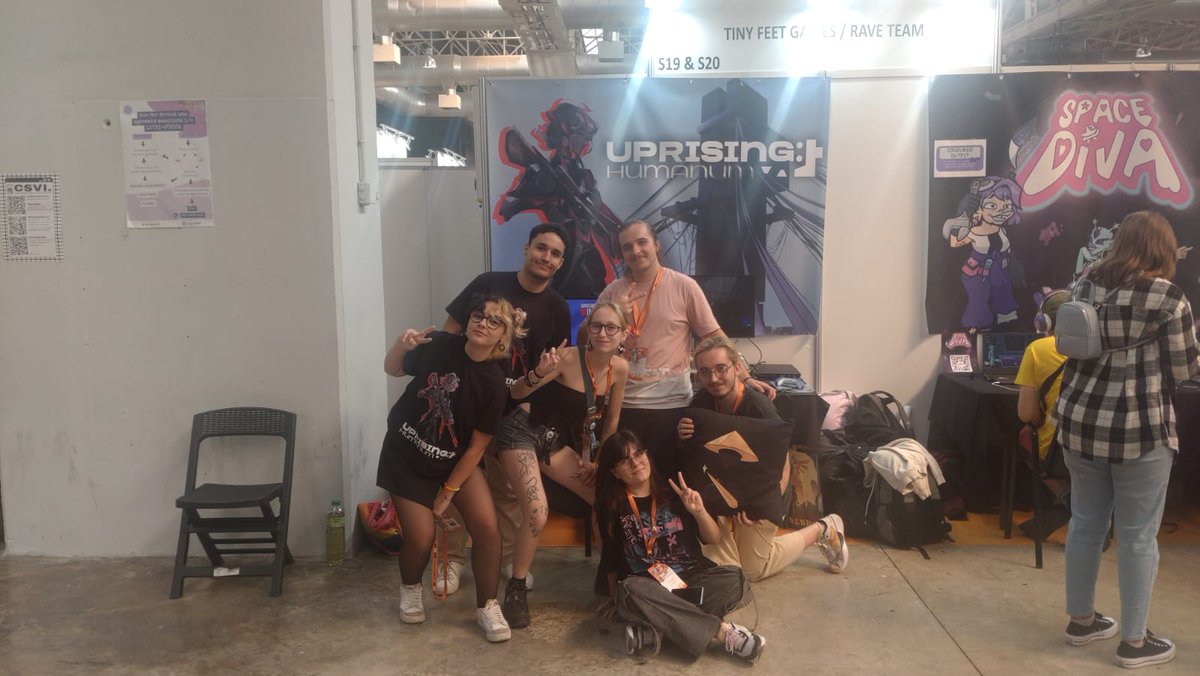 TinyFeetGames's tweet image. Mil gracias a todos los que os pasasteis por el stand este finde 💜💫
También gracias al equipo de @IndieDevDay porque el buen rollo de evento que habeis creado no tiene nombre 🔝🥹
Por nuestras parte, el desarrollo no para
Nos vemos 🚀
#IndieDevDay2024