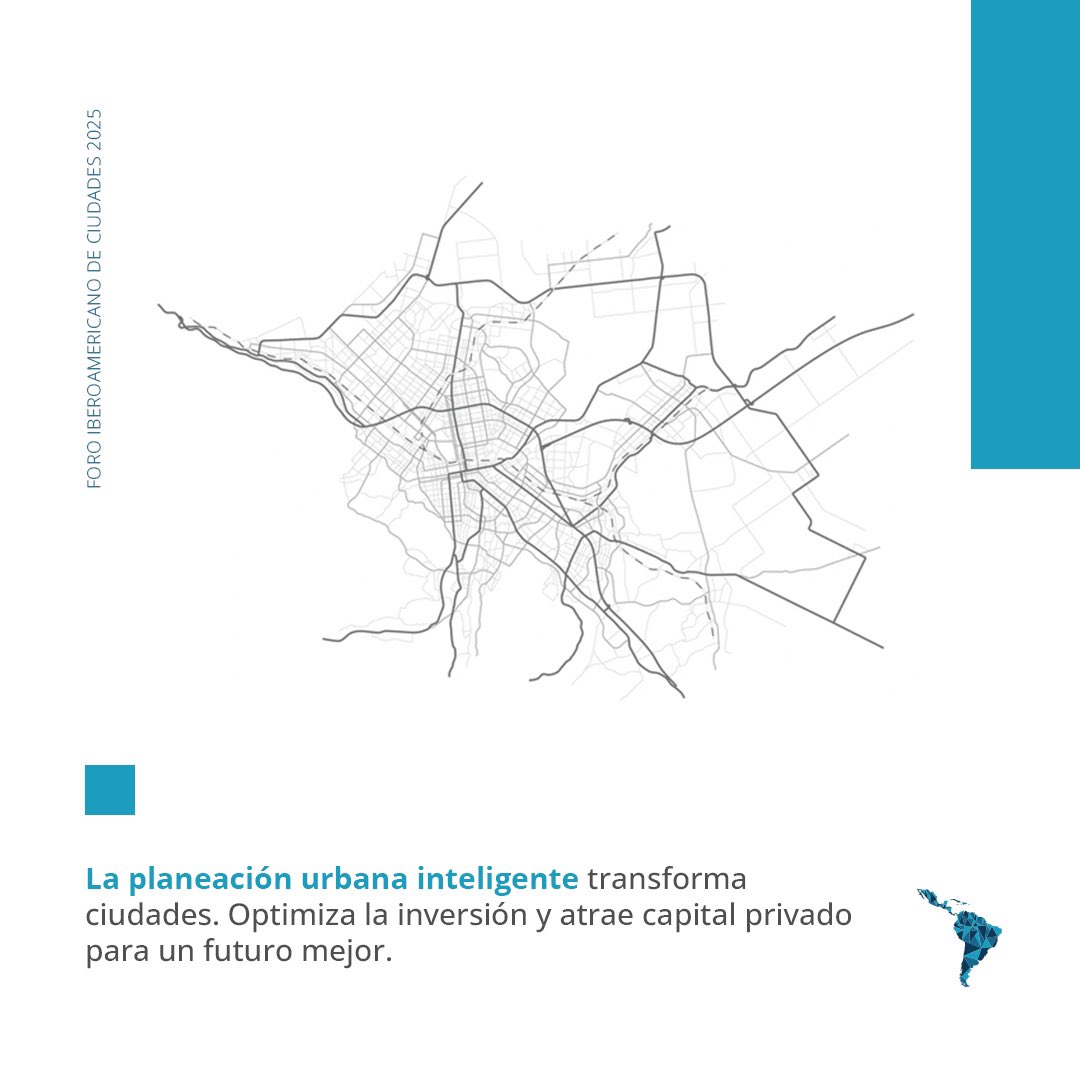 La planeación urbana debe orientarse a optimizar la inversión y atraer capital privado, transformando la dinámica de las ciudades.

#FIC2025 #PlaneaciónUrbana #FuturoMejor
