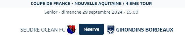 SO_Girondins's tweet photo. Seudre Océan a officiellement porté réclamation après sa défaite en #CoupeDeFrance face aux #Girondins et l'entrée d'Over Mandanda. La #FFF a pris acte https://t.co/P95ZehUVzA