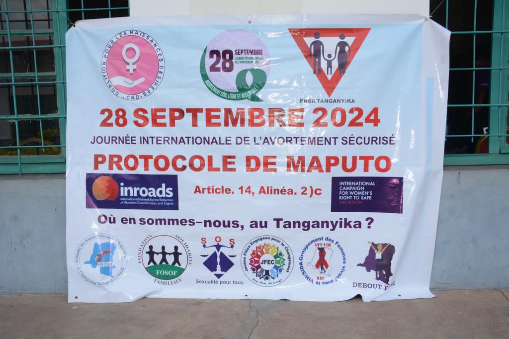 #28september, #InternationalSafeAbortionDay. Une journée d'évaluation de la mise en oeuvre de l'article 14 du #ProtocoledeMaputo a été organisée par la Coalition pour les Naissances Désirées - CND à #Kalemie #RDC
<a href="/Safe_Abortion/">Intl. Campaign for Safe Abortion</a>
<a href="/inroadsGlobe/">inroads</a>
<a href="/SAAFfund/">Safe Abortion Action Fund</a>
<a href="/amplifyfund/">AmplifyChange</a>