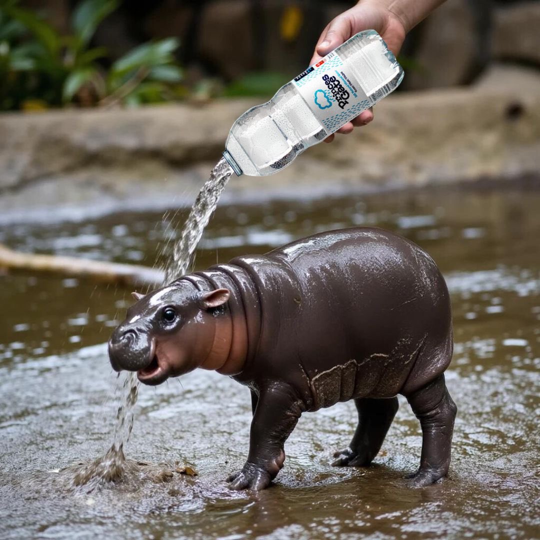 Maybe she’s born with it… 💦

Hydration Goals! 

#MooDeng #HydrationGoals #PrincesGate