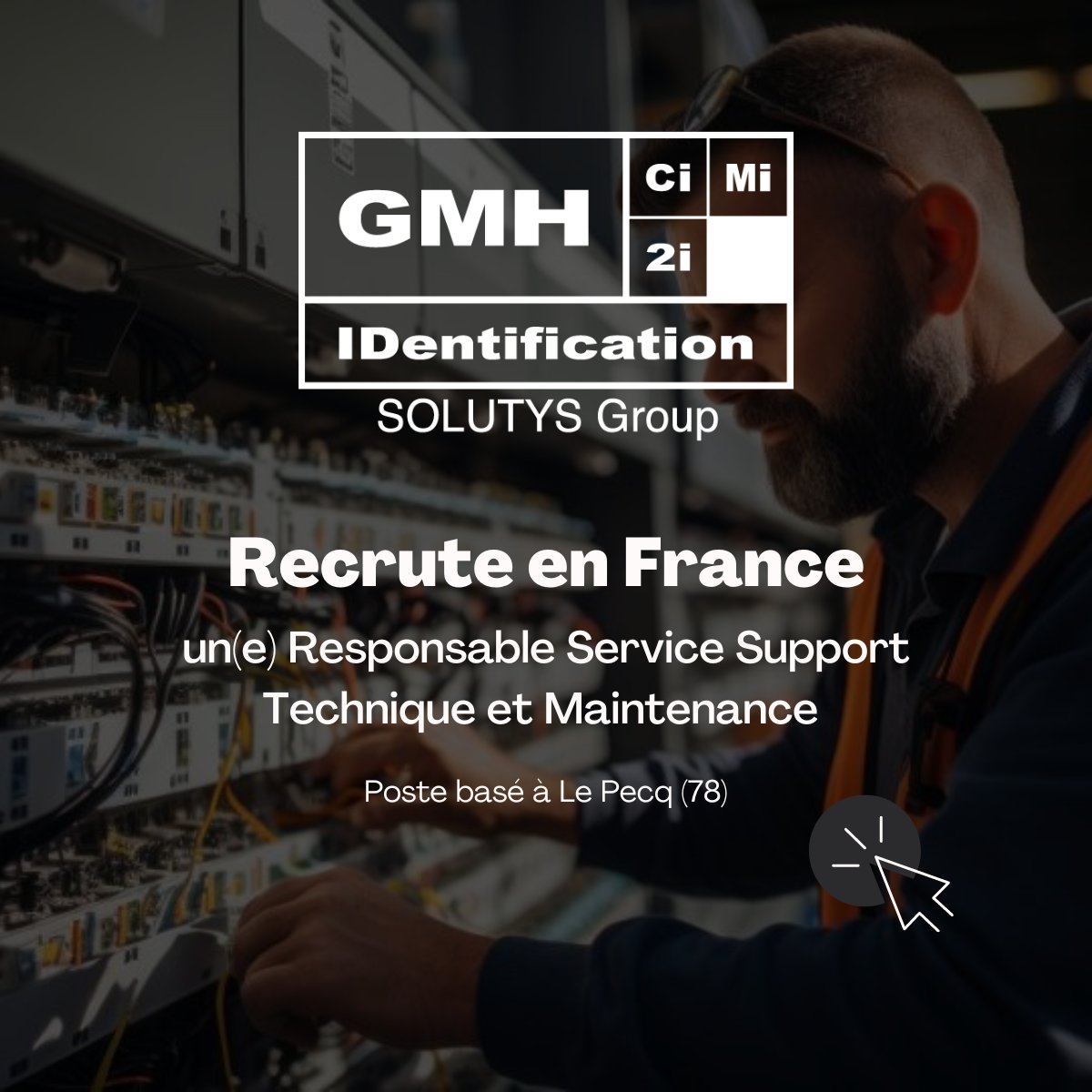 <a href="/GMHID/">Gmh Identification</a> membre de <a href="/Solutys/">SOLUTYS Group</a> recrute un(e) Responsable Service Support Technique et Maintenance à Le Pecq (78).

Consultez l'annonce et candidatez ici : gmhidentification.com/recrutement/

#offredemploi #job #recrutement