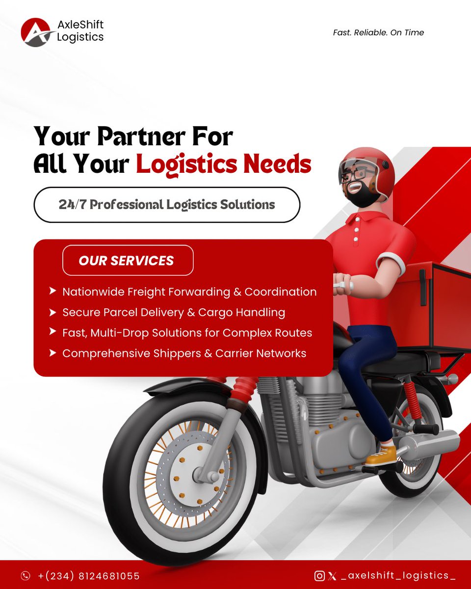 ExquiciteJaymee's tweet image. Day 4/30

Logistics Flier Design 

What do you think?

#30daysdesignchallenge #canvadesigner
