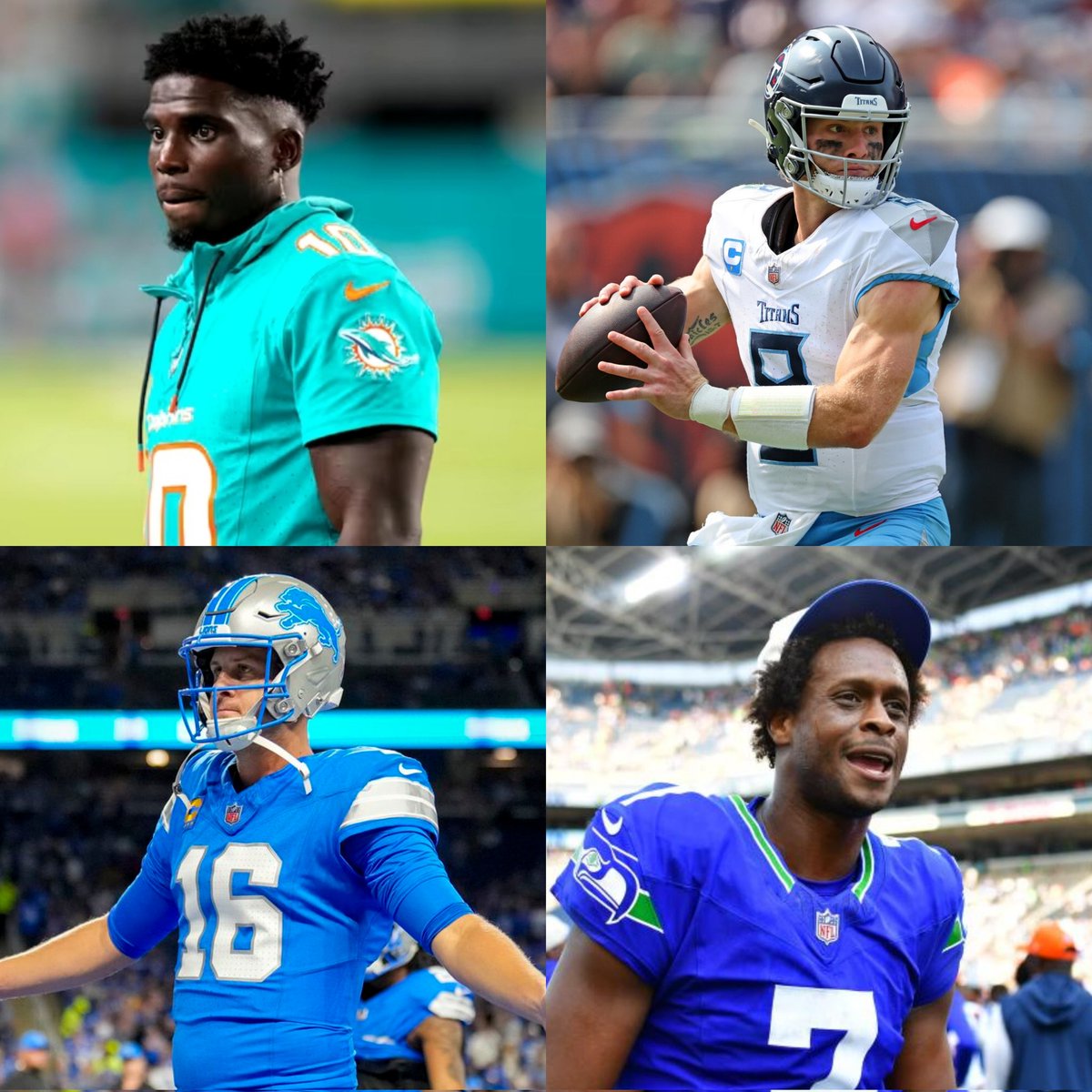 RotoBallerNFL's tweet photo. @LucidMediaDFS is back with his Week 5 daily fantasy football picks on FanDuel and DraftKings!

MIA vs TEN: https://t.co/NIVScKCjfE

DET vs SEA: https://t.co/s2VSOLfROv https://t.co/TsNm767ZWd