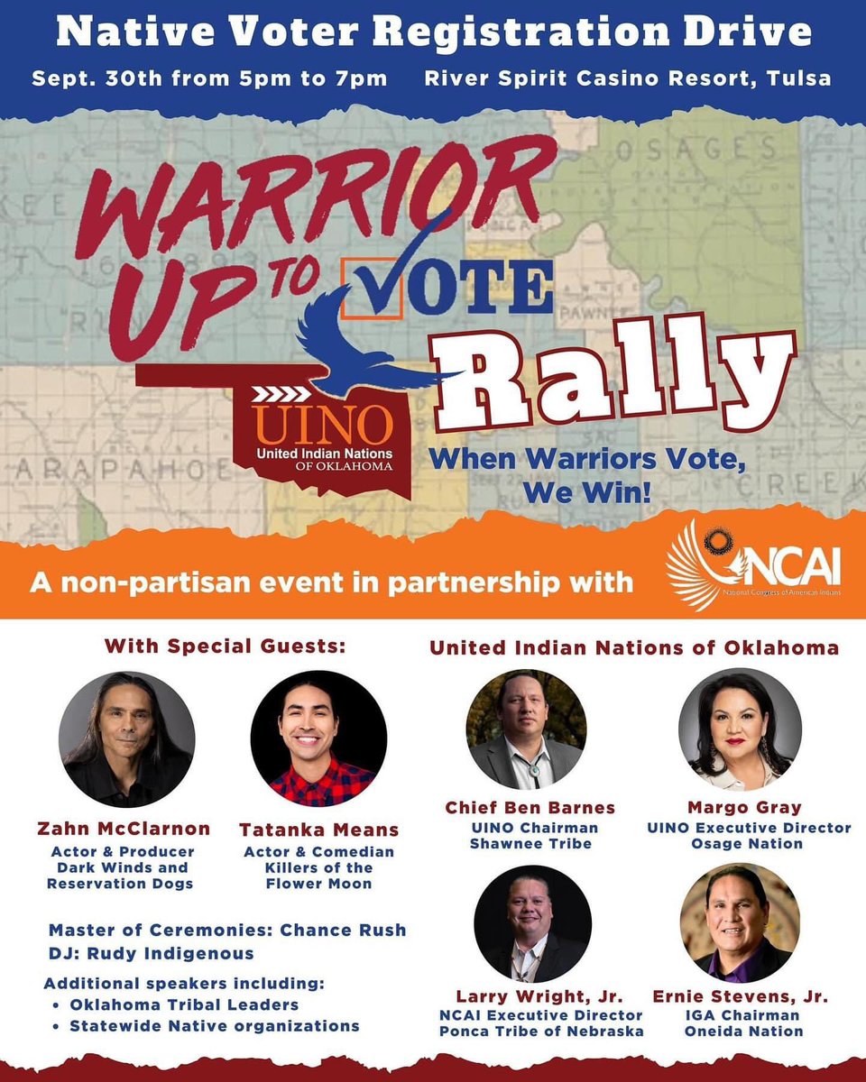 If the jurisdictional solutions for the #McGirt decision can fit on two 8.5 x 11 pages, it’s not a crisis and can be worked out pretty darned easily. Still time to join us for lunch and the afternoon session at <a href="/IndianNationsOK/">United Indian Nations of Oklahoma</a>’s #Sovereignty101 Summit and candidate forum!