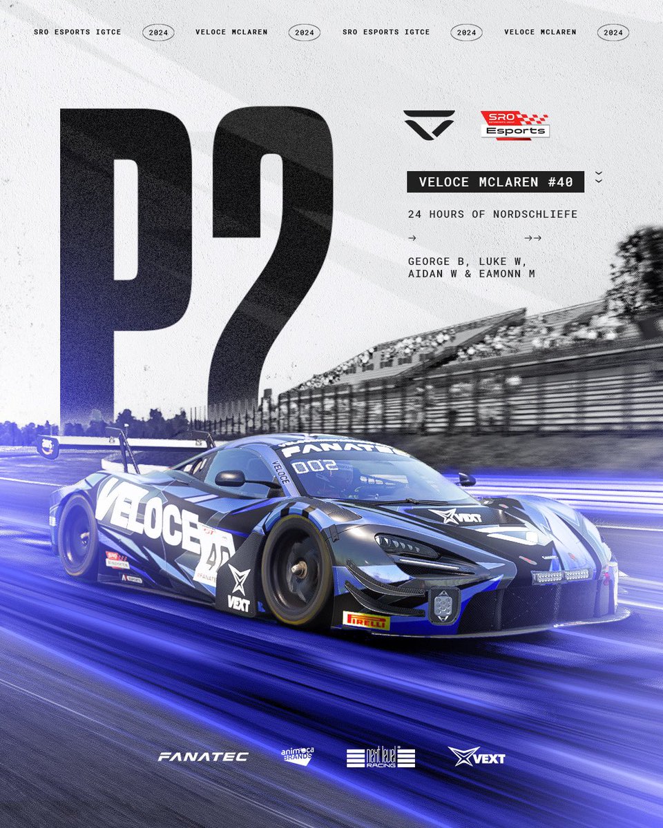 P2 AT THE NORDSCHLEIFE 🇩🇪

What a race from the boys to get a result at incredibly hard track 🤩 

A season to be proud of finishing P2 in the SRO Championship 🥈🏆 The boys gave it everything they had in every race 💪 We go again next season!! 
VIVA VELOCE ⚡️