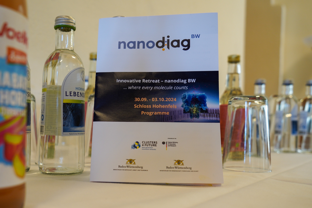 nanodiagbw's tweet photo. Innovative #Retreat 2024 started! The #Clusters4future community on #nanopore technology is meeting at Schloss Hohenfels. During the next four days, we are here for #networking and discussing latest scientific approaches. #nanodiagBW #Zukunftscluster https://t.co/neCJiymDFL