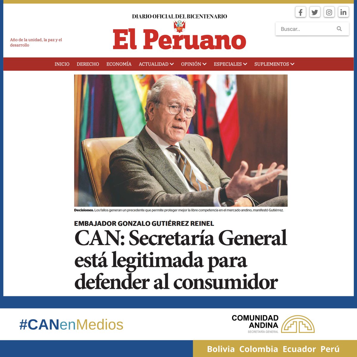 Comunidad Andina tweet media