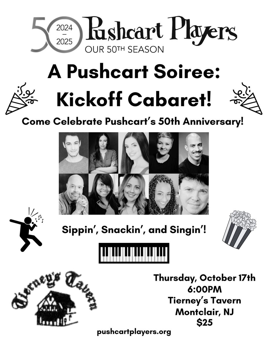 PushcartPlayers's tweet photo. We're 50! Let's party! 🥳 https://t.co/9oeQYV4KII