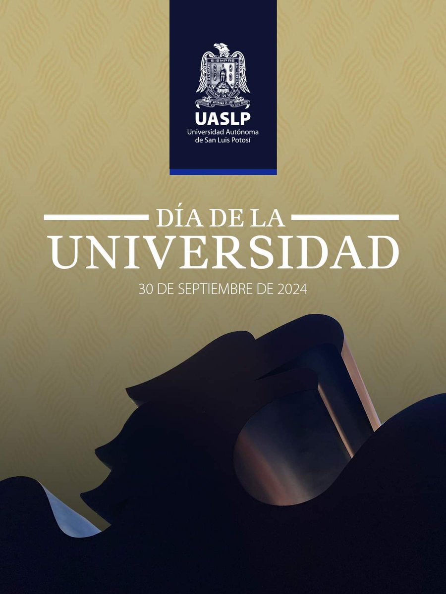 Hoy es Día de la UASLP 💛💙

Felicidades a toda la comunidad universitaria ✨

#SomosUASLP #SiempreUASLP