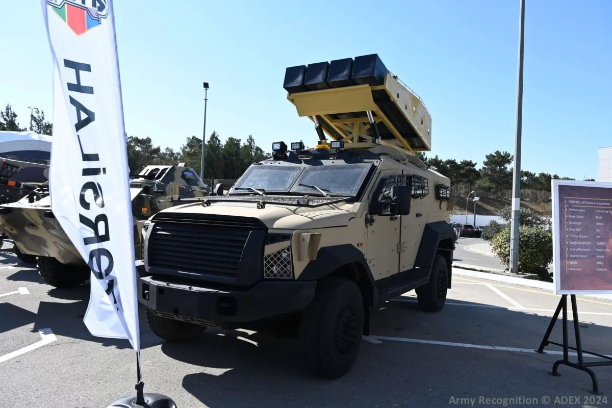 fuadshahbazov's tweet photo. Almost missed this. It is interesting to see the newly-modernized versions of #SandCat_Stormer armored vehicle with mounted #SpikeNLO 🇮🇱 missile system on it. The second one is the modernized version of #Shilka 🇷🇺, a lightly armored Soviet-era self-propelled, radar-guided anti-aircraft system with the upgraded capability of intercepting enemy drones. 
Both products were modernized by #Azersilah 🇦🇿 at the #SumgaitTechPark.