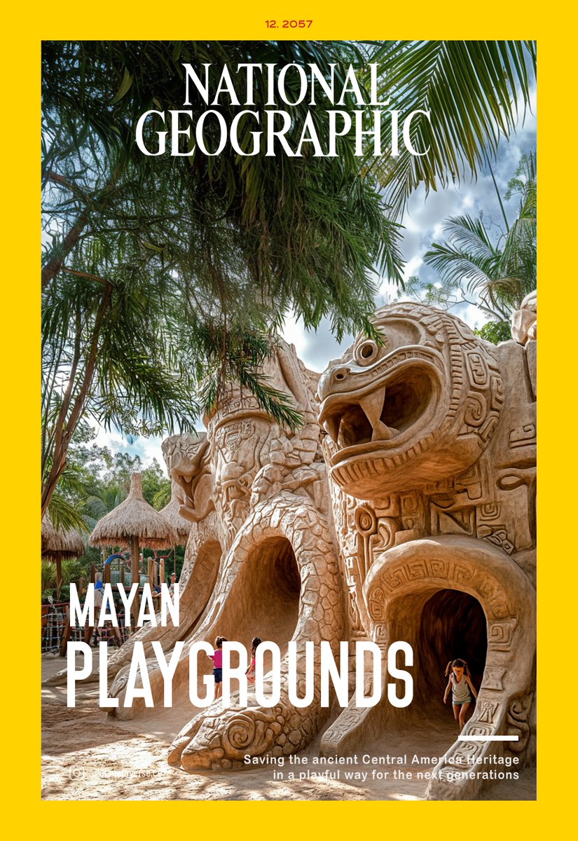 Mayan Playgrounds - Saving the ancient Central America Heritage playfully for the next generations

Created using Midjourney 6.1