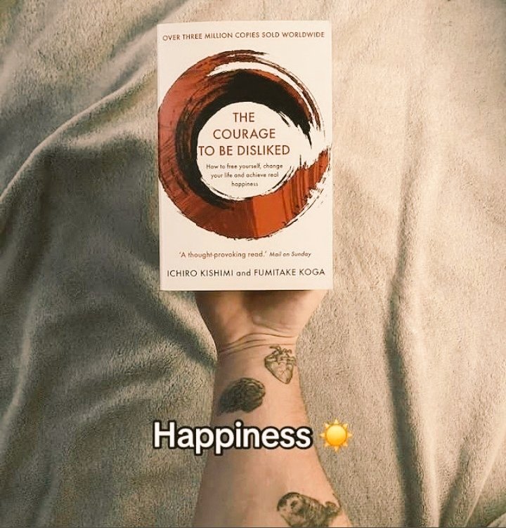 Powerofbooks3's tweet image. 4 books to understand everything

1. The Body 
2.  How to talk to anyone
3. The Courage to be Disliked
4. Can&apos;t Hurt Me