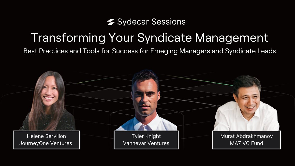 Our webinar is just over 24 hours away! 

Tomorrow from 2-3p ET, we're hosting an educational session, "Transforming Your Syndicate Management", where top industry leaders will offer their expertise on running syndicates efficiently and steering clear of common challenges.

Our