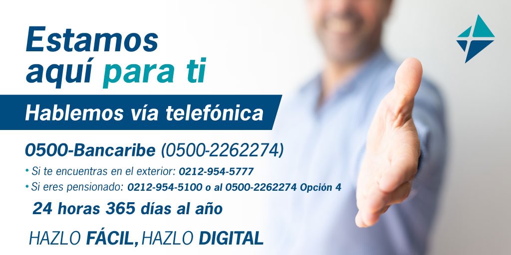 Bancaribe tweet media