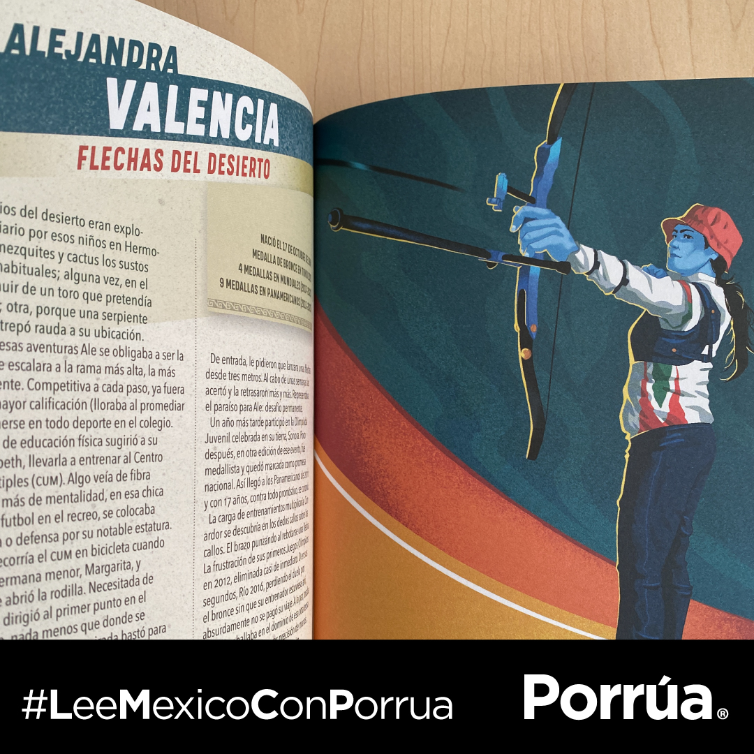libreriaporrua's tweet image. "Nuria Diosdado. Sirena tapatía."
"Alejandra Valencia. Flechas del desierto."
#100GloriasDeMexico #AlbertoLati #Porrua #Libreria #Libros #LibrosYMasLibros #LibrosRecomendados #Recomendaciones #Mexico #MesPatrio #FiestasPatrias #Literatura #Deportes #Mexicanos #Mexas #Mexicanas