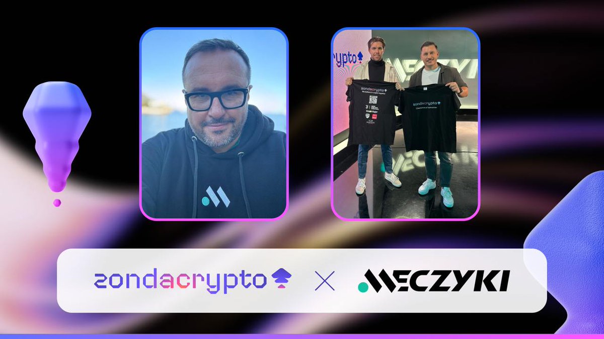 zondacrypto Polska (@zondacryptopl) on Twitter photo Kolejne ważne wieści dla fanów kryptowalut i sportu! 🚀 zondacrypto nawiązuje strategiczne partnerstwo z <a href="/Meczykipl/">Meczyki.pl</a>.
Dlaczego jesteśmy podekscytowani współpracą z Meczyki.pl? Oto kilka powodów:
🏆 To głos polskiego sportu, docierający miesięcznie do 5 milionów Kolejne ważne wieści dla fanów kryptowalut i sportu! 🚀 zondacrypto nawiązuje strategiczne partnerstwo z <a href="/Meczykipl/">Meczyki.pl</a>.
Dlaczego jesteśmy podekscytowani współpracą z Meczyki.pl? Oto kilka powodów:
🏆 To głos polskiego sportu, docierający miesięcznie do 5 milionów