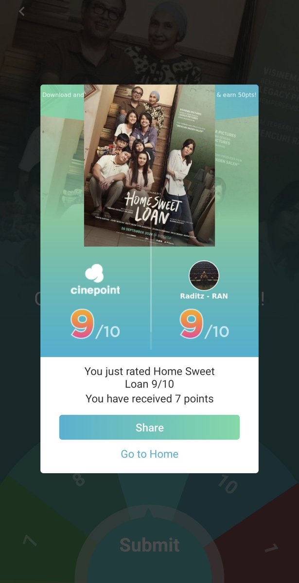raditz87's tweet photo. 154. Home Sweet Loan
Premis sederhana dan relate dg kehidupan sehari-hari, dg directing dan acting yg luar biasa, soundtrack yg oke. Sukses bikin emosi, menyentuh tp jg hangat. Salah satu film Indonesia terbaik thn ini
#HomeSweetLoan
@cinepoint_ @VisinemaID @sabrochelle @CGV_ID https://t.co/m02xebVdF8