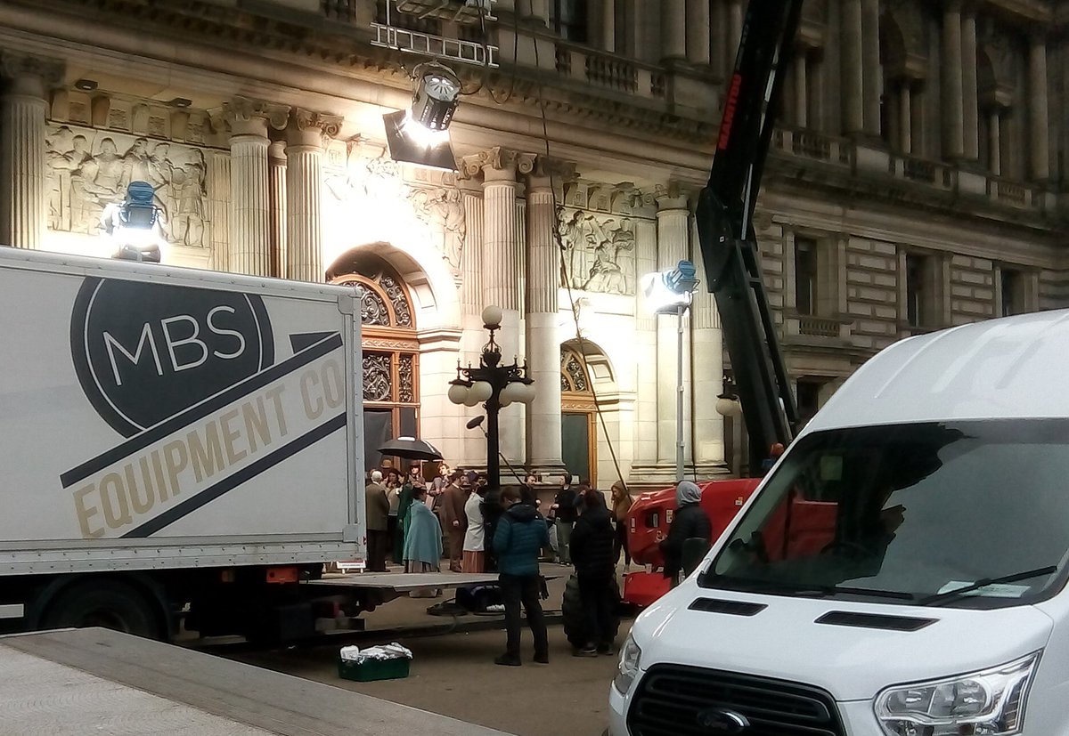 toad68's tweet image. Some kind of Vampire series was being filmed in Glasgow this morning and I'm pretty sure I saw one of the cast members yesterday at the Degas show...