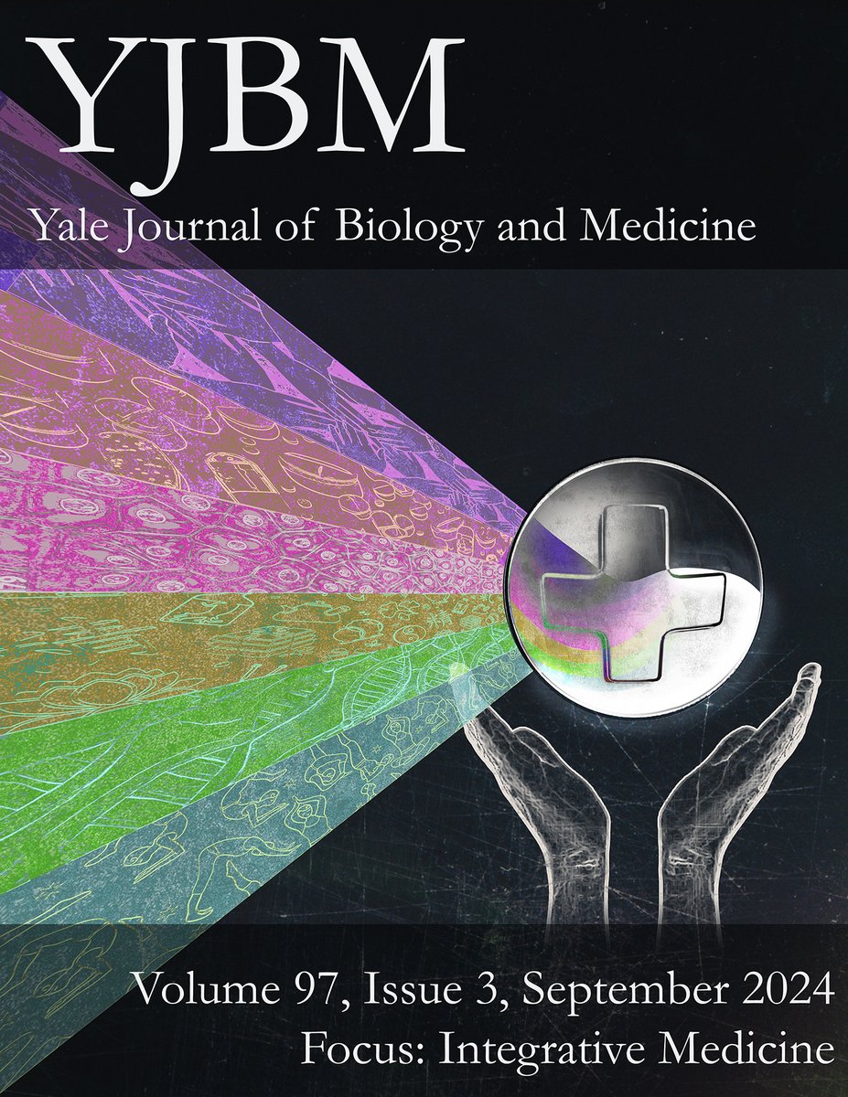 The YJBM Sept 2024 issue on Integrative Medicine is available on PubMed Central, read here for free: ncbi.nlm.nih.gov/pmc/issues/471… Editors-in-Chief: Charlotte Godfrey and Samantha Seneviratne. Deputy Editors: Charlotte Godfrey and Isabel Wang. Cover by <a href="/peterkharris/">Peter Harris</a>