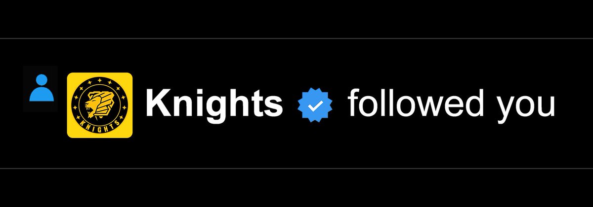 KnightsGG's tweet image. drop a ❤️ for a follow back!