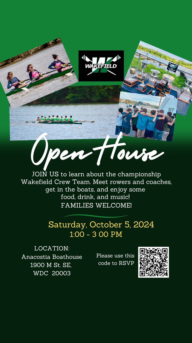 Join us this weekend! 
@aps_careercenter 
@gunstonms_aps 
@apskenmore 
@jeffersonibmyp
@apsvaschoolbd 
@wakeathletics 
@wakefieldboyscrew 
@wakefieldgirlscrew 
@wakefieldboosters 
@wakefield_2025 
@wakefield_2026 
@wakefield_2027
<a href="/wakefieldptsa/">Wakefield HS PTSA</a>
<a href="/wakefieldchief/">Wakefield Chieftain</a>
#warriornation