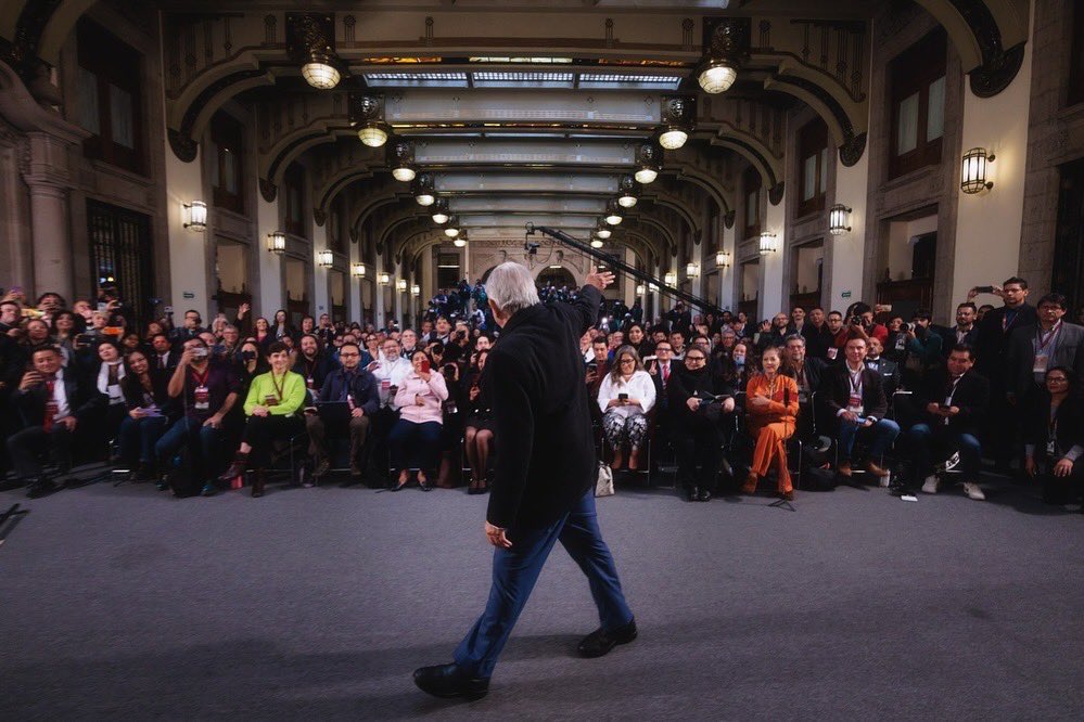 📸 Foto Galería de la última mañanera del Presidente Andrés Manuel López Obrador.