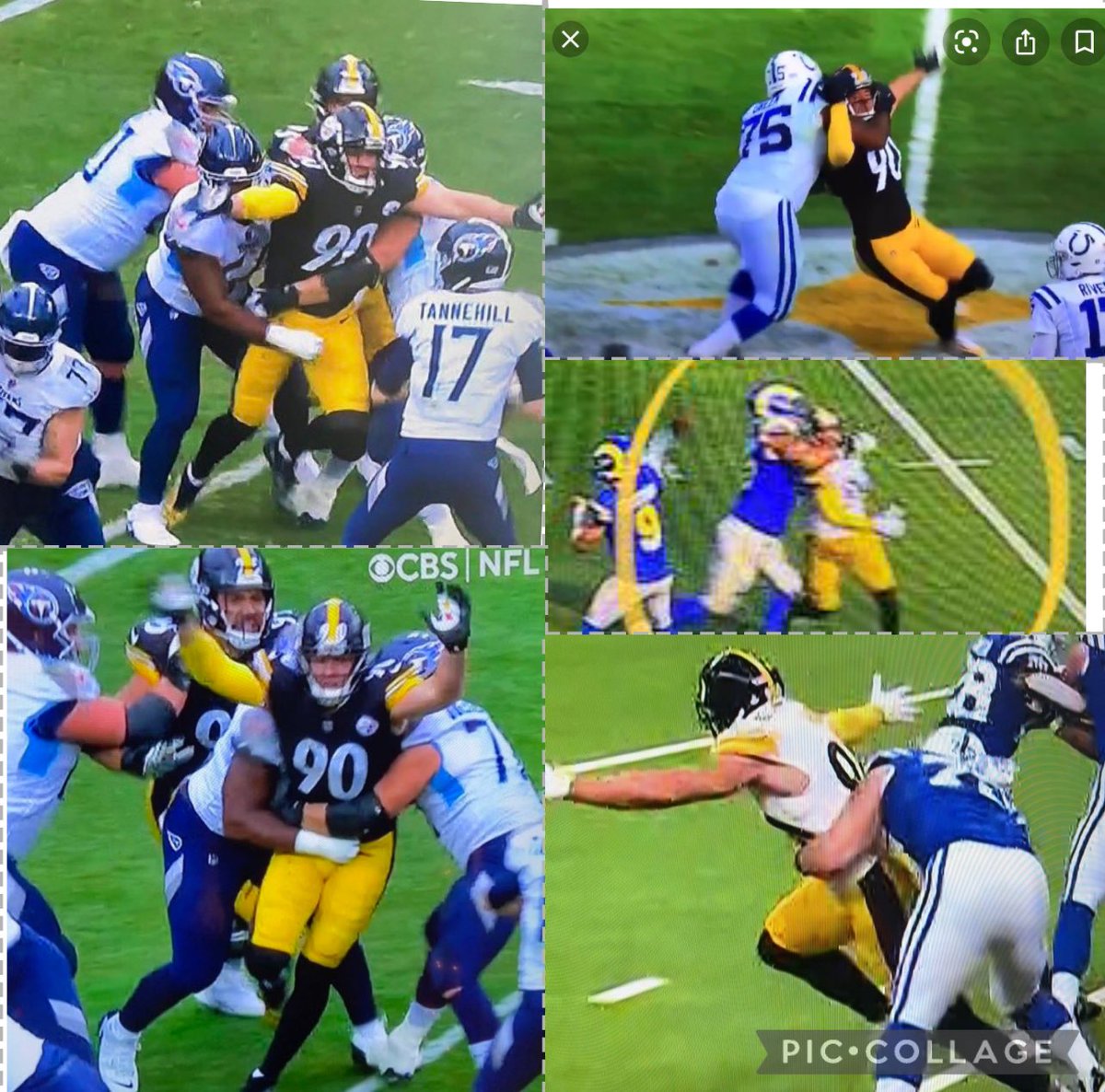 TheStandard412's tweet image. TJ WATT holding collage...

I couldn&apos;t imagine being the best defensive player in the NFL and having to deal with this every week

🙄🙄🙄🙄🙄🙄🙄🙄

#NFL #Steelers