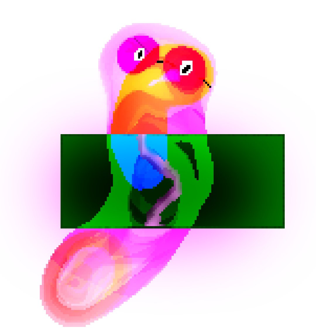 Fishtyi's tweet photo. 〰️🪱 Wormy 🪱〰️

 #pixelart #art #digitalart #worm #pixelartist #Pixel #drawing #wormart https://t.co/E9kOgooIY0