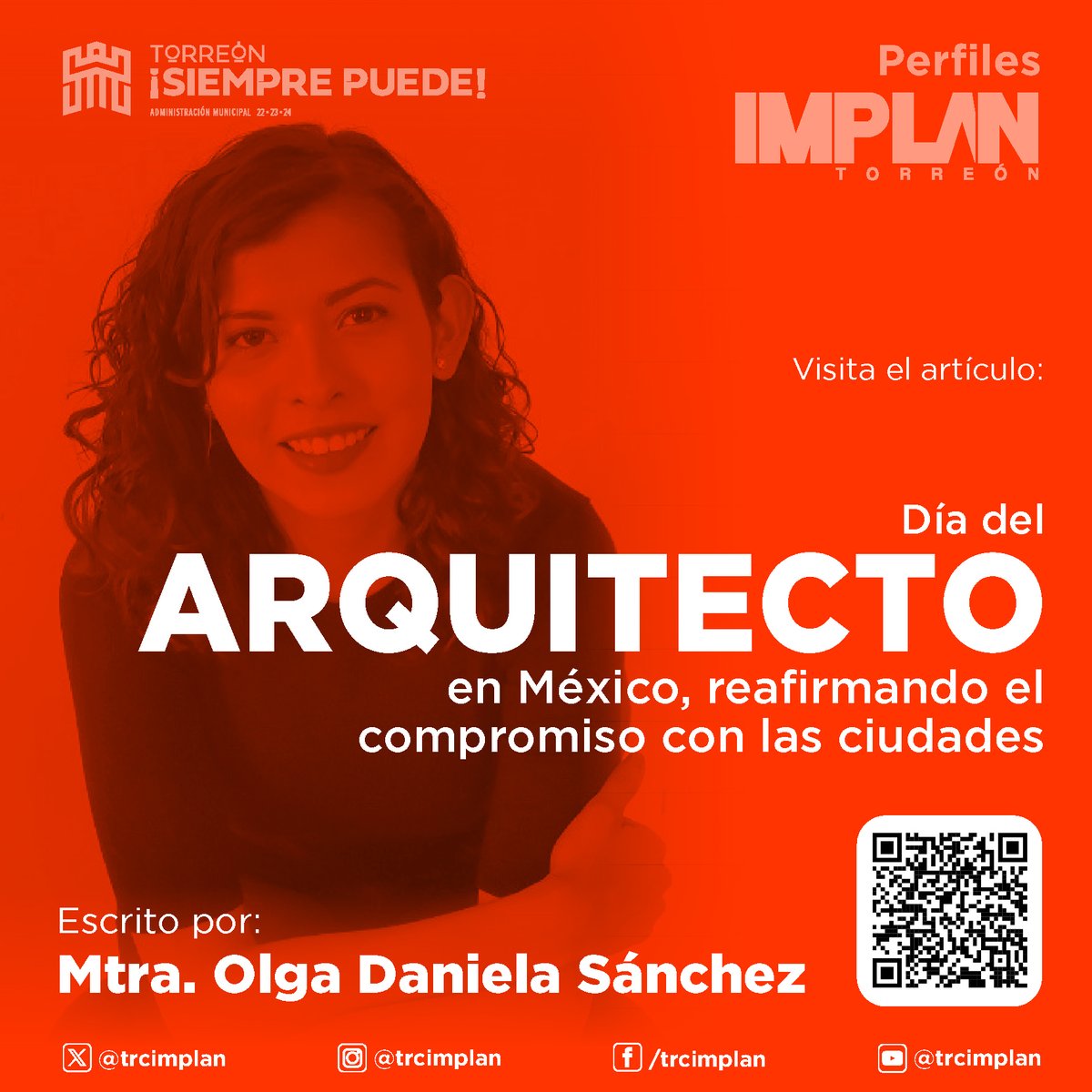 trcimplan's tweet photo. ✍️ #ArtículoDeLaSemana       
🔗 https://t.co/35Z8Hj6ktn    
🔸 Tema: "Día del Arquitecto en México, reafirmando el compromiso con las ciudades"      
🔸 Escrito por: @_DanielaValles
.      
#TorreónSiemprePuede #IMPLANTorreón #1DeOctubre #DíadelArquitecto https://t.co/jjoGuIFE0b