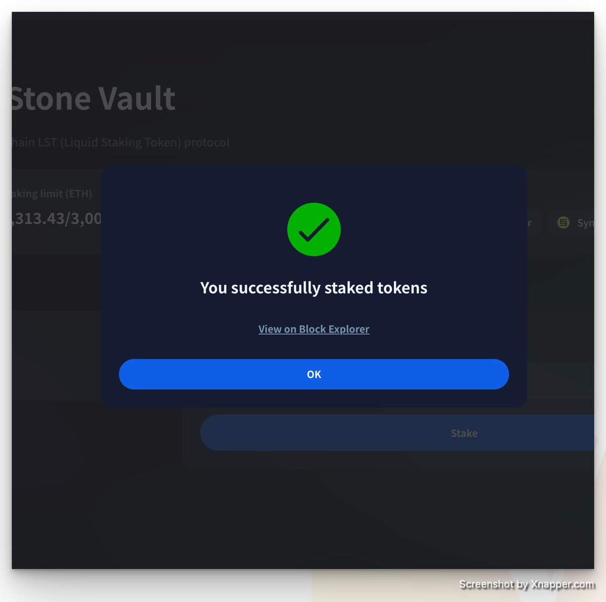 mztacat's tweet image. 🃏Yay Global - Stakestone &amp;amp; Keplr Route
Raised $22M and partnered with @soneium, an L2 Blockchain from Sony,

Stakers can earn Yay! ecosystem points, along with StakeStone or Kelp points, depending on the pool, up to a total cap of 5,000 ETH.

      📍Visit:…