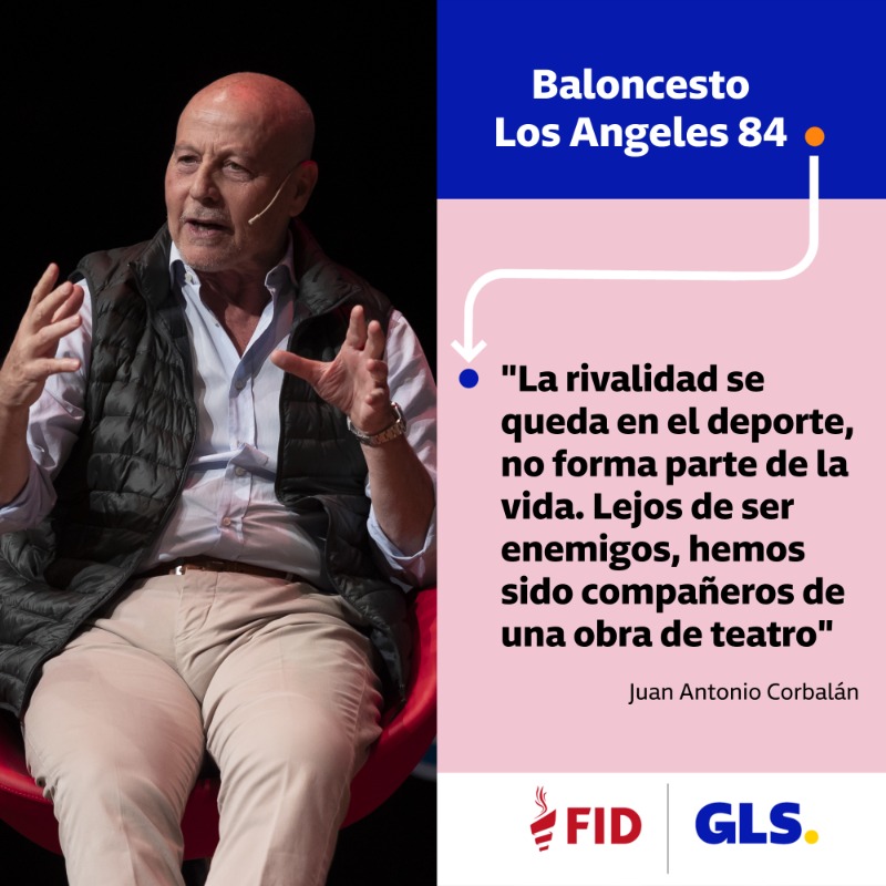 GLS_Spain's tweet photo. Todos tenemos una historia de amor con el deporte.
En @ForosFID, leyendas de distintas disciplinas han explicado la suya:
🎾 @alexcorretja74
🏀 Equipo de baloncesto en Los Angeles 84
🏊‍♀️ @martaferinf
🚣‍♂️ Equipo español de Piragüismo K4
🏀 @rudy5fernandez
🏀 @MartaFernandez5