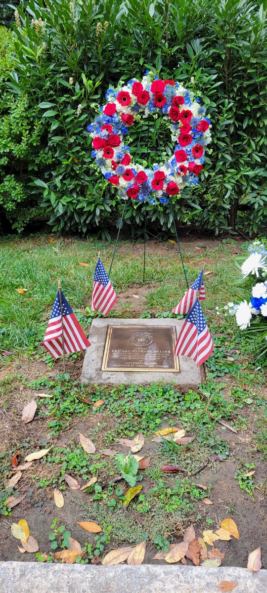 lowermerionpol1's tweet image. On September 30, 1988, Officer Edward Setzer was tragically killed protecting and serving the citizens of Lower Merion Township. Today, we gathered at the site of Ed’s Memorial Plaque located on Mt. Pleasant Road in Bryn Mawr. We will never forget.