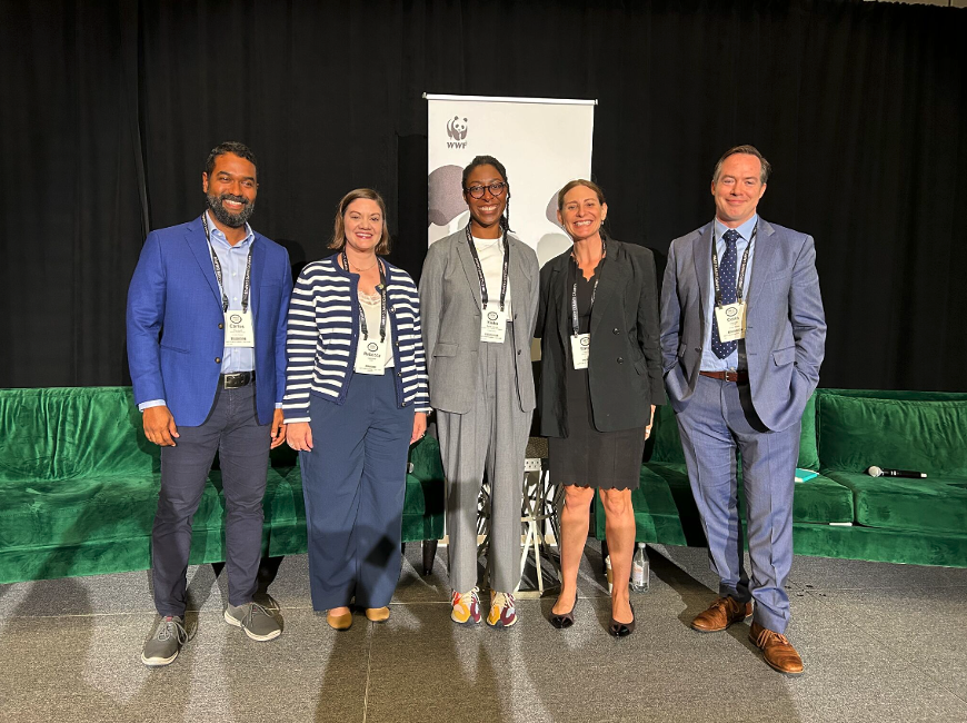 LeewardEnergy's tweet photo. LRE’s Senior Director of External Affairs, Becky Campbell, spoke at a WWF panel during UN Climate Week in NYC. She highlighted our transparent community engagement & commitment to integrating stakeholder feedback.
#UNClimateWeek #RenewableEnergy #Sustainability #CommunityImpact https://t.co/jERdm9KWqa
