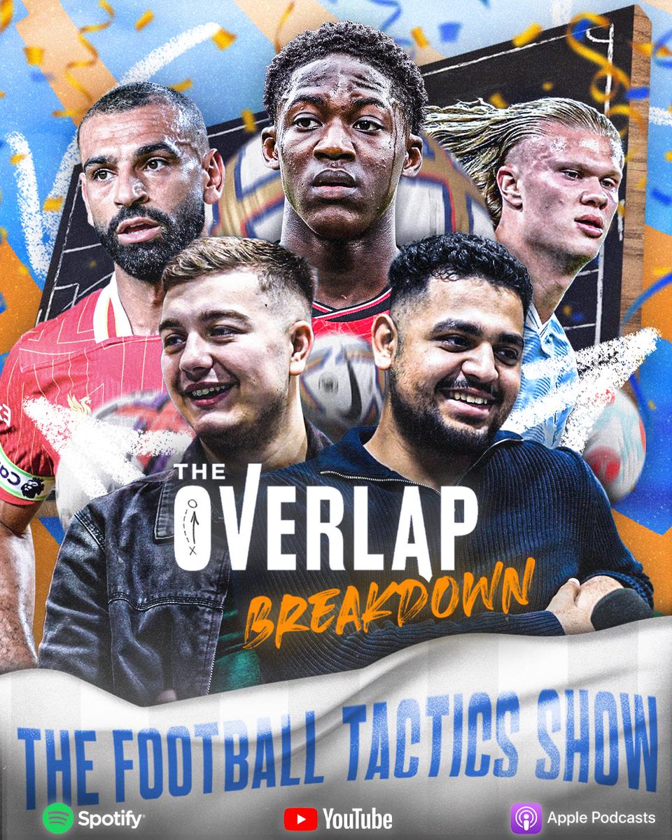 🚨THE OVERLAP BREAKDOWN PODCAST! 🚨

Love the tactics and finer details of football? Our expert analysts <a href="/htomufc/">h</a>  &amp; <a href="/umirf1/">Umir</a> break down the key moments from each Premier League game week! 🧠

The first episode drops tomorrow on our brand-new YouTube channel and podcast. 📺