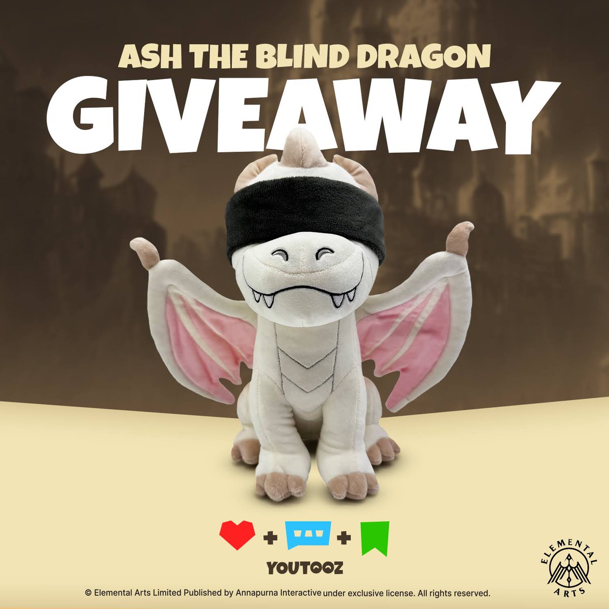We got a new giveaway for you! 

RT &amp; Follow @Youtooz for a chance to win our new Ash plush! 

3 winners will be chosen on Oct 3rd!
