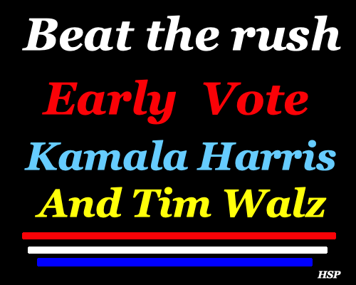 HowardPearlman9's tweet photo. #EarlyVoteNow for #KamalaHarris and #TimWalz 
#SaveAmerica and #USDemocracy from a #TraitorNamedTrump ! https://t.co/2fwEZW10qR