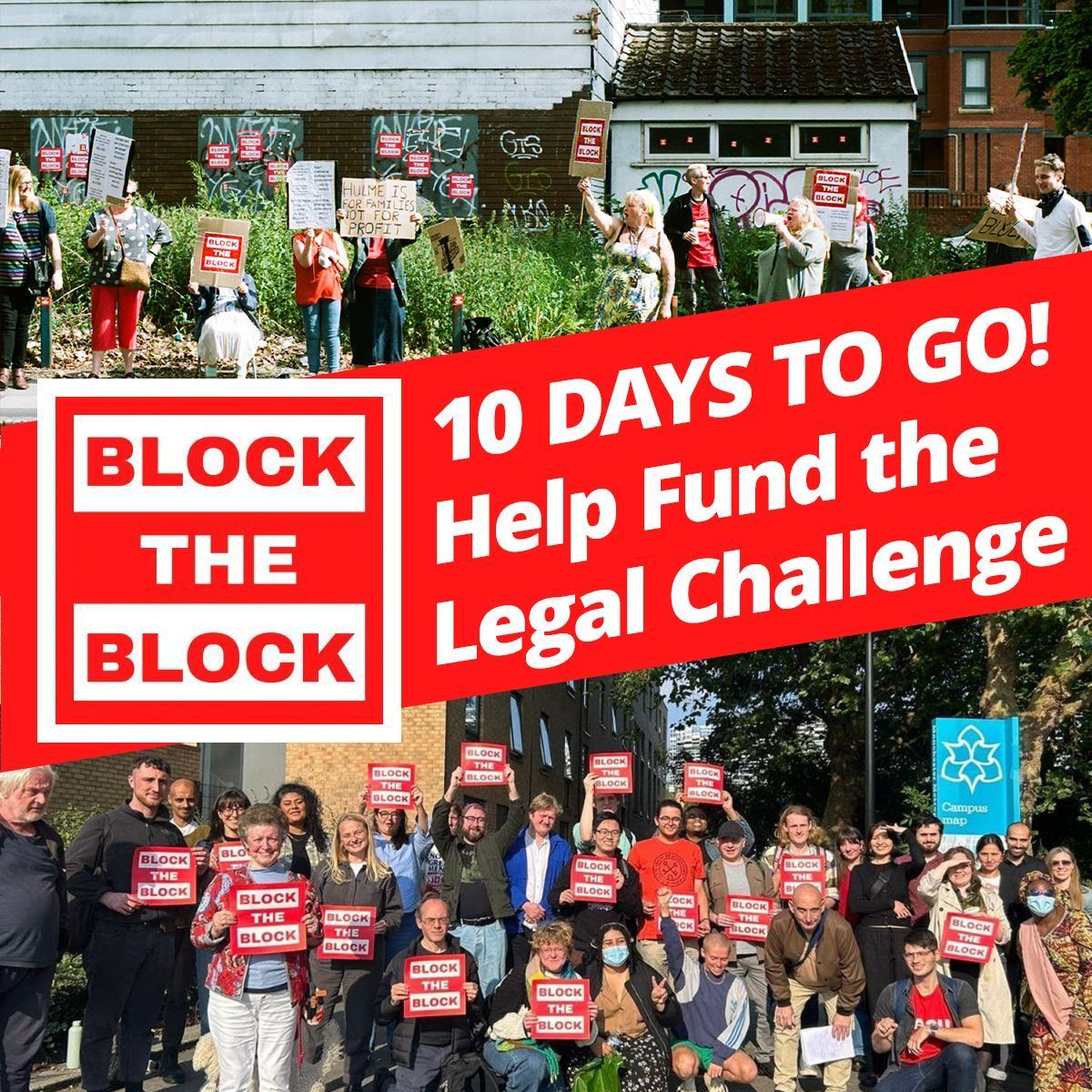 Greater Manchester Tenants Union (@gmtenantsunion) on Twitter photo Just 10 days left to help Block the Block take Mcr City Council to court!
Thanks to a generous donor, we have been told that every donation received in these final days will be match-funded.
Donate today: buff.ly/4dNAoAh
<a href="/publiclawcentre/">Public Interest Law Centre.</a> <a href="/gmlawcentre/">Greater Manchester Law Centre</a> Just 10 days left to help Block the Block take Mcr City Council to court!
Thanks to a generous donor, we have been told that every donation received in these final days will be match-funded.
Donate today: buff.ly/4dNAoAh
<a href="/publiclawcentre/">Public Interest Law Centre.</a> <a href="/gmlawcentre/">Greater Manchester Law Centre</a>